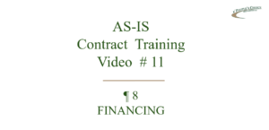 Contract Training #11 - Financing