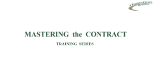Contract Training #01 - Introduction